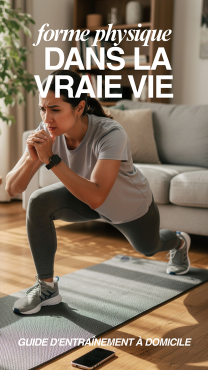 Remise en forme dans la vraie vie (ENTRAÎNEMENT À DOMICILE)